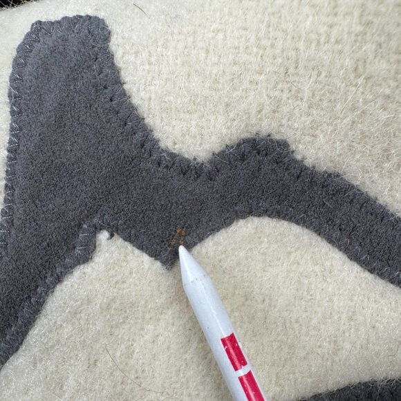 Lundstrom La Parka Small Wool Coat Southwest Tribal Faux Fur 2 PC Nylon Overcoat - Picture 15 of 16